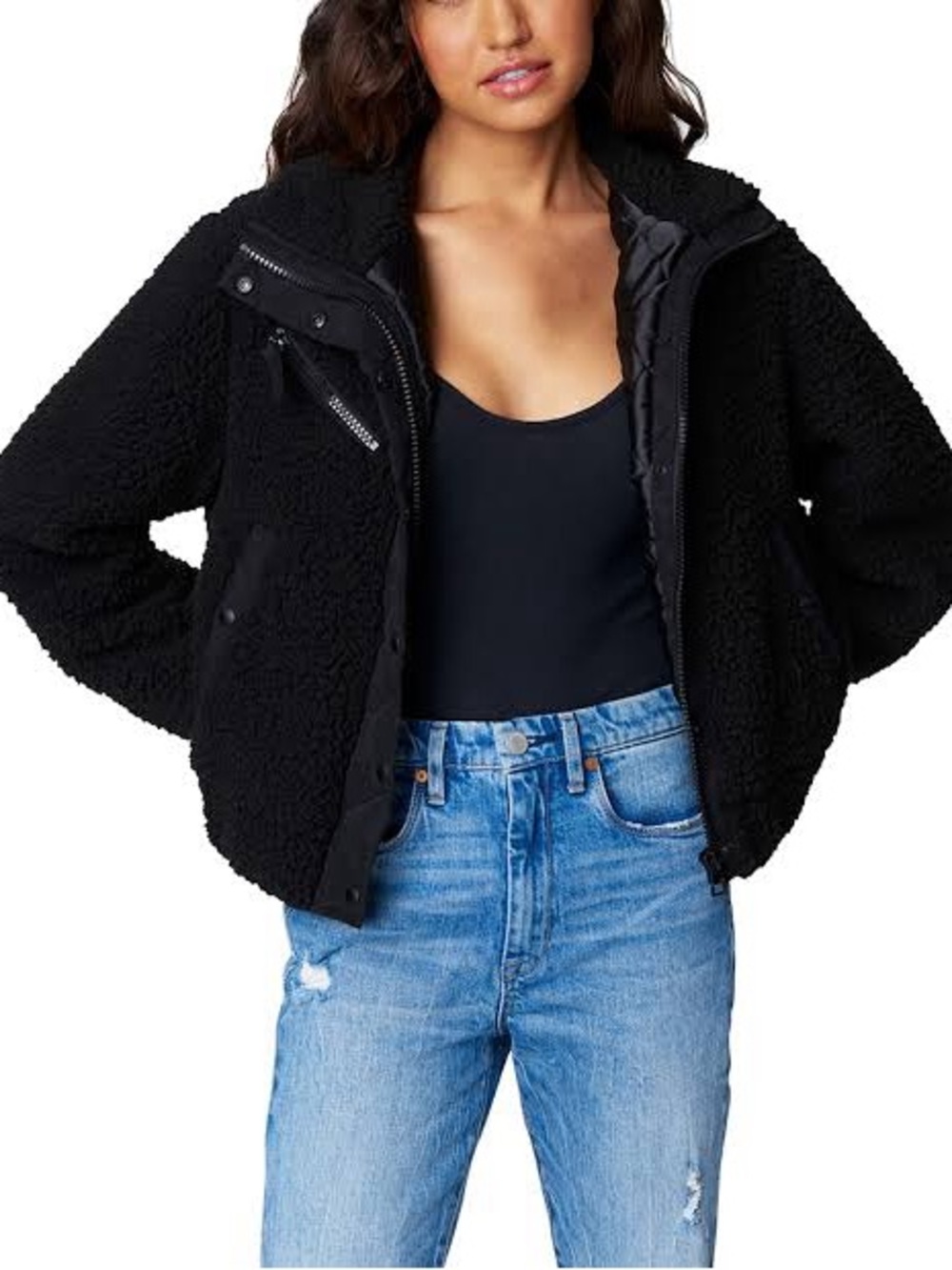 Blank NYC Some Life Sherpa Jacket